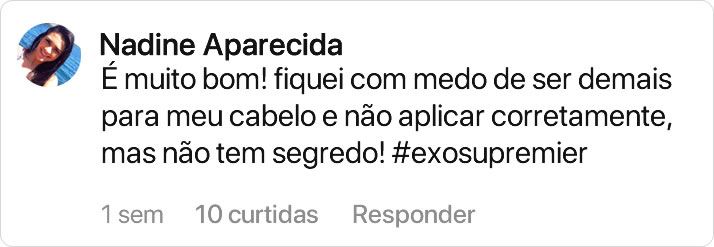 Depoimento Biorgânica Nadine Aparecida